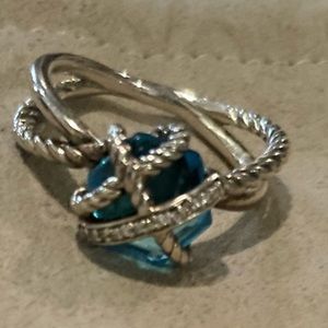 David Yurman topaz ring